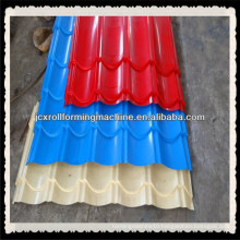 JCX 28-207-828-B1,China good quality antique glaze tile forming machine produce 3 sizes, suitable GI,PPGI, Aluminum